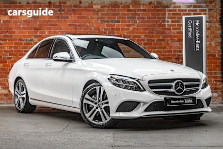 White 2018 Mercedes-Benz C200 Sedan Edition C