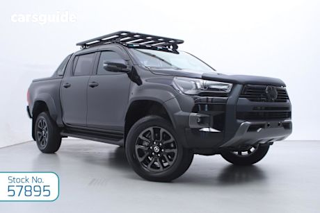 Black 2025 Toyota Hilux Double Cab Pick Up Rogue 48V (4X4)