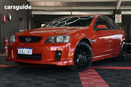 Orange 2007 Holden Commodore Sedan SS R