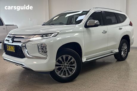 White 2021 Mitsubishi Pajero SUV GLX 4X4