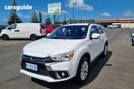 White 2018 Mitsubishi ASX Wagon Es Adas ( 2Wd)