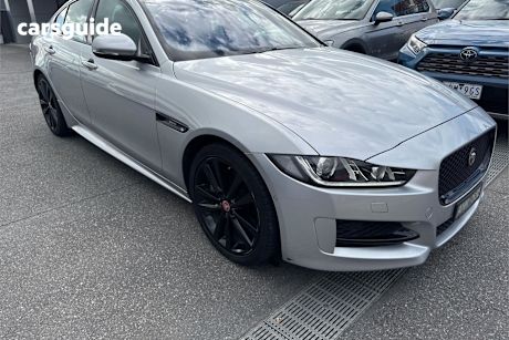 Silver 2017 Jaguar XE Sedan 25T R-SPORT R