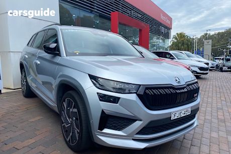 Silver 2023 Skoda Kodiaq SUV RS 4X4
