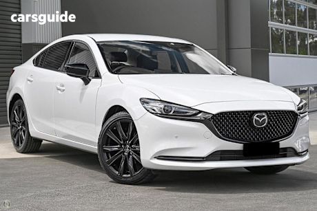 White 2024 Mazda Mazda6 Sedan G35 GT SP F