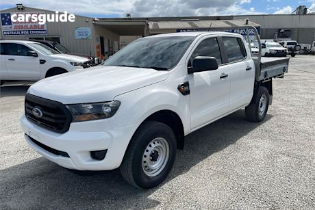 White 2019 Ford Ranger Ute Tray XL 4X4
