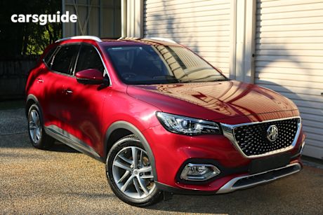 Red 2021 MG HS Wagon Essence X