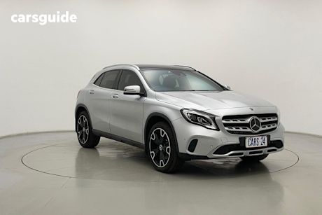 Silver 2018 Mercedes-Benz GLA-Class SUV GLA250 4WD