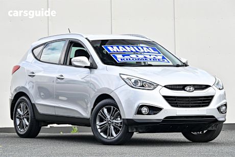 Silver 2014 Hyundai IX35 SUV SE F