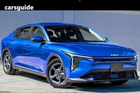 Blue 2025 Kia K4 Sedan S