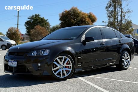 Black 2008 HSV Clubsport Sedan R8 R