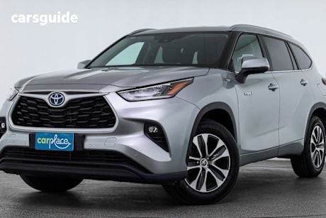 Silver 2024 Toyota Kluger Wagon Gxl Hybrid Awd