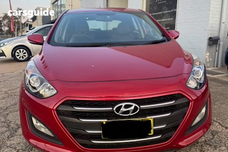 Red 2015 Hyundai I30 Hatchback Active X
