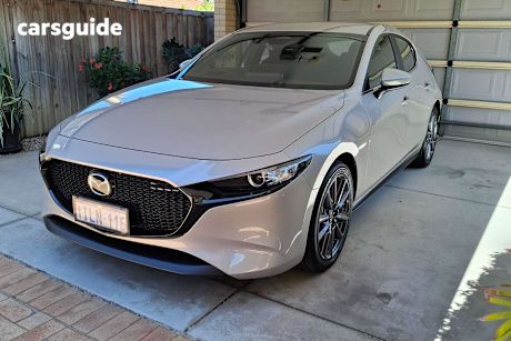 Grey 2024 Mazda Mazda3 Hatch G20 EVOLVE F