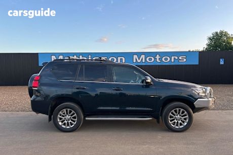 Blue 2021 Toyota Landcruiser Prado SUV VX 4X4