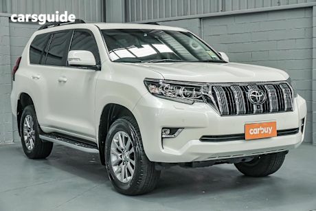 White 2021 Toyota Landcruiser Prado SUV VX 4X4