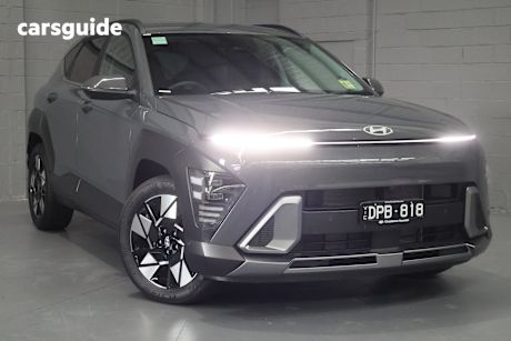 Grey 2025 Hyundai Kona SUV PREMIUM F