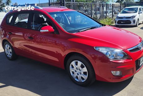 Red 2012 Hyundai I30 Wagon Cw Sx 2.0