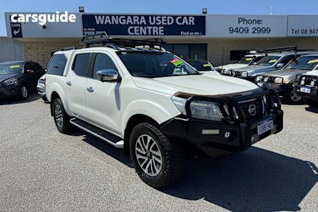 White 2018 Nissan Navara Dual Cab Pick-up St-X (4X4) (Leather Trim)