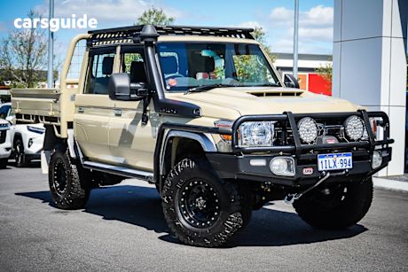Grey 2021 Toyota Landcruiser Double Cab Chassis Gxl