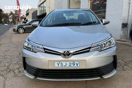 Silver 2019 Toyota Corolla Sedan Ascent