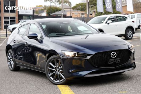 Blue 2025 Mazda 3 Hatchback G20 Evolve