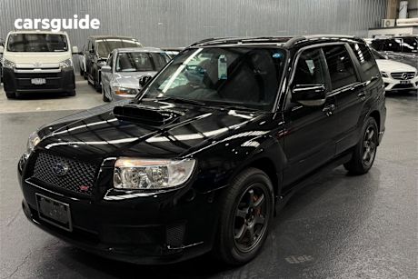 Black 2007 Subaru Forester SUV WRX STI