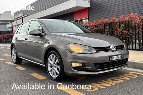Grey 2015 Volkswagen Golf Hatch 110TSI HIGHLINE F