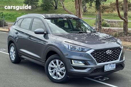 Grey 2018 Hyundai Tucson SUV ACTIVE X F