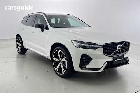 White 2021 Volvo XC60 Wagon T6 R-Design (Awd)
