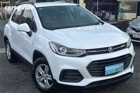 White 2017 Holden Trax SUV LS F