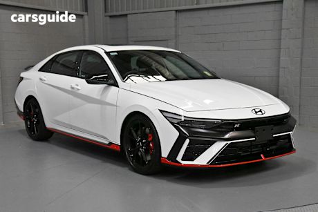 White 2025 Hyundai I30 Sedan N PREMIUM F