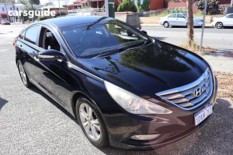 Black 2010 Hyundai I45 Sedan Elite