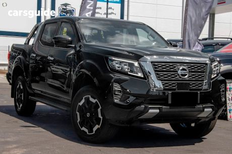Black 2025 Nissan Navara Ute Tray ST-X 4X4