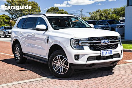 White 2024 Ford Everest SUV TREND 4X4