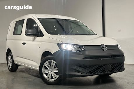 White 2023 Volkswagen Caddy Van Cargo Tdi320