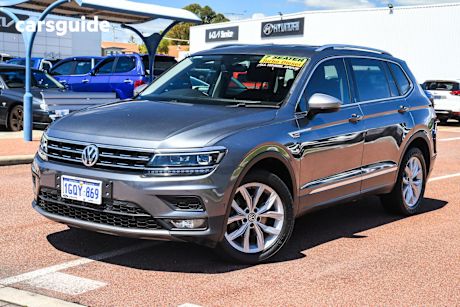 Grey 2018 Volkswagen Tiguan SUV 110TDI COMFORTLINE ALLSPACE 4WD