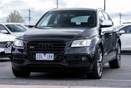 Black 2015 Audi SQ5 SUV TDI 4WD