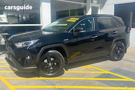 Black 2020 Toyota RAV4 Wagon Cruiser 2Wd Hybrid