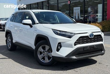 White 2022 Toyota RAV4 SUV GX 4X4