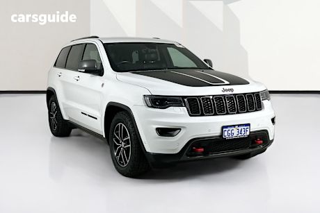 White 2017 Jeep Grand Cherokee Wagon Trailhawk (4X4)