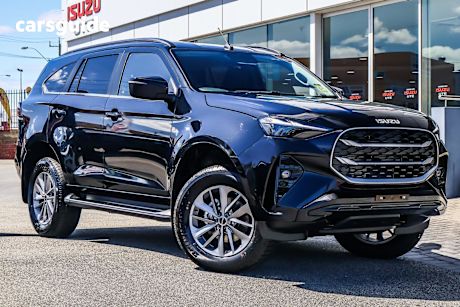 Black 2025 Isuzu MU-X SUV