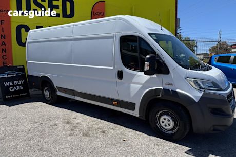 White 2015 Fiat Ducato Van Lwb/Mid