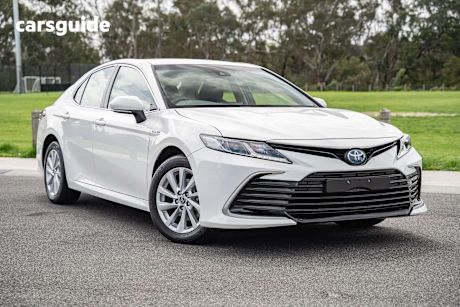 White 2022 Toyota Camry Sedan ASCENT F