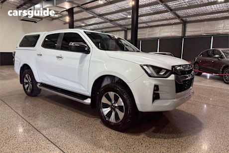 White 2021 Isuzu D-MAX Crew Cab Utility Ls-U (4X2)