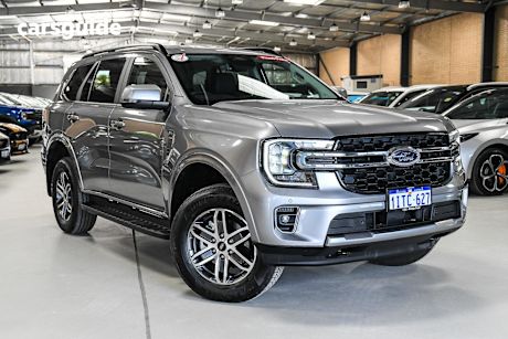 Silver 2025 Ford Everest SUV TREND 4X4