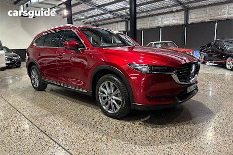 Red 2020 Mazda CX-8 Wagon Gt (Awd)