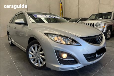 Silver 2011 Mazda 6 Wagon Classic
