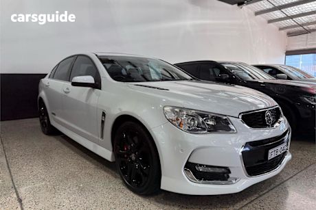 White 2016 Holden Commodore Sedan Ss-V Redline