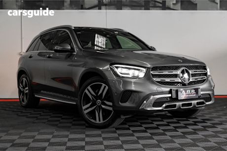 Grey 2020 Mercedes-Benz GLC-Class SUV GLC300 4WD
