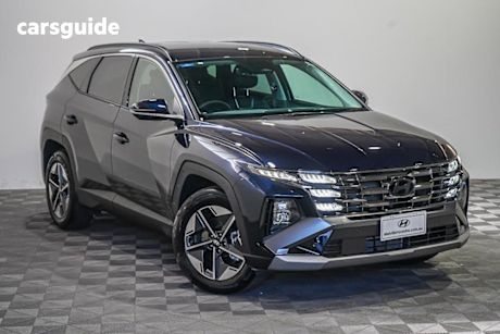 Blue 2025 Hyundai Tucson Wagon Elite (Fwd)